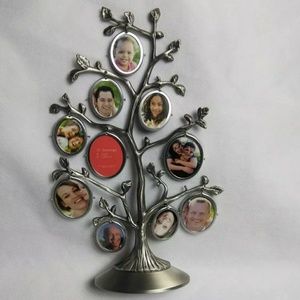 👍Vintage 10 Mini Photo Tree Frame